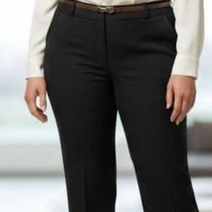 Bundle of 2 Petite Black Career Pants, Classic Chic Workwear 10P